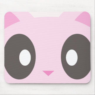 kawaii kitty closeup mouse pad