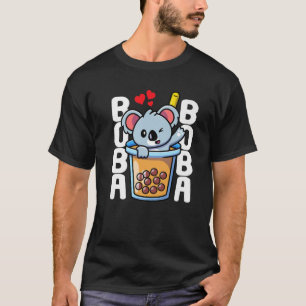 Kawaii Koala Bear Bubble Tea Cup Drink Koala Loves T-Shirt