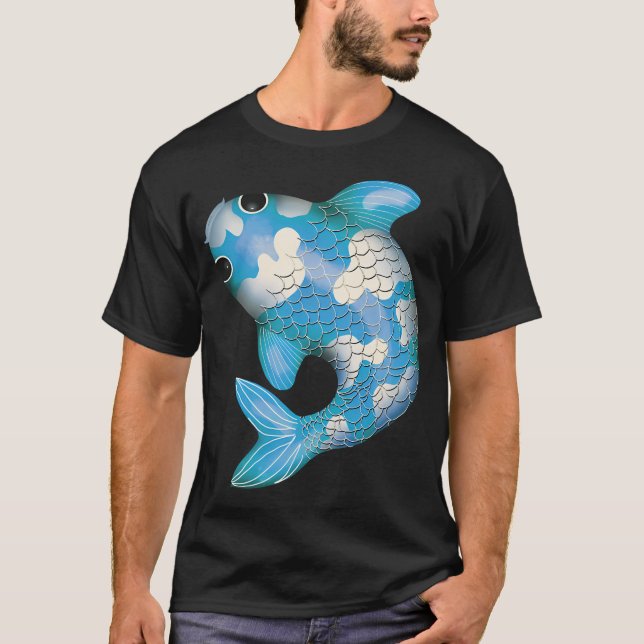 Kawaii Koi Fish T-Shirt (Front)