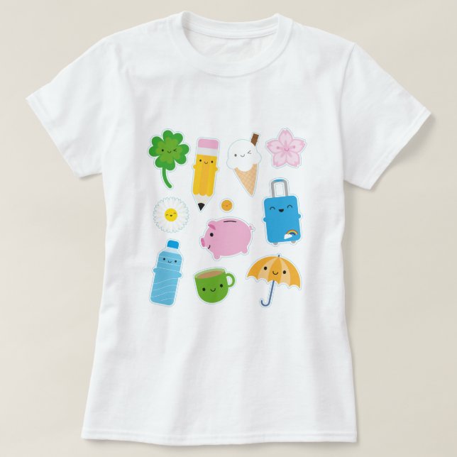 Kawaii Life T-Shirt (Design Front)