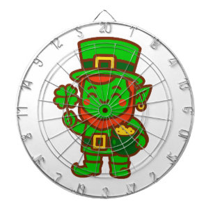 Kawaii Lucky Leprechaun Dartboard