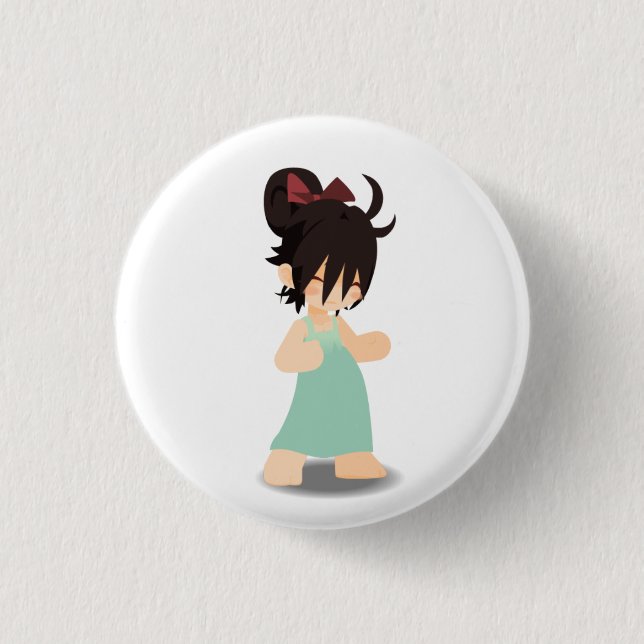 Kawaii Maiden Button (Front)