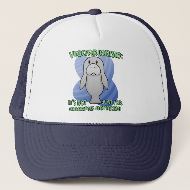Kawaii Manatee Hat (Front)