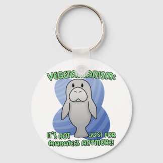 Kawaii Manatee Keychain