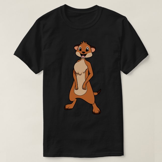 Kawaii meerkat T-Shirt (Design Front)