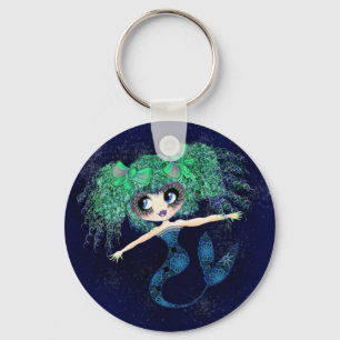Kawaii Mermaid so cute Key Ring