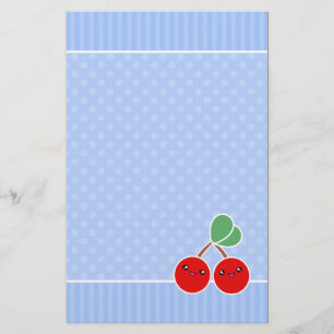 Kawaii Merry Cherry Stationery