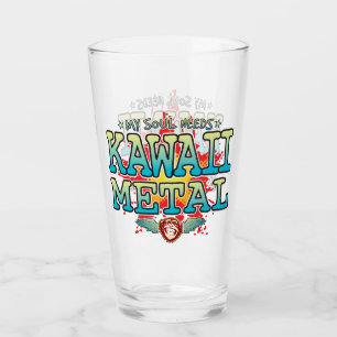Kawaii Metal Soul Glass Tumbler