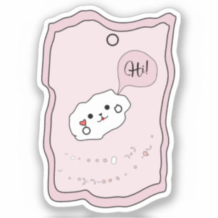 Kawaii Mobile Phone Vinyl Sticker