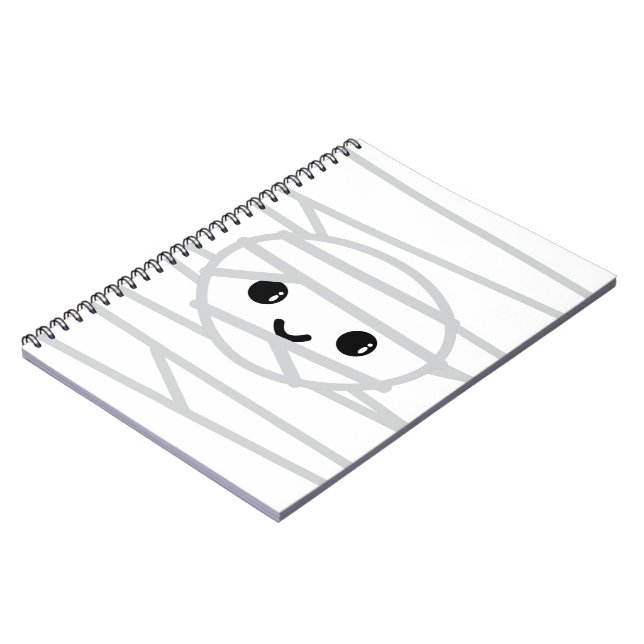 Kawaii Mummy Notebook (Left Side)