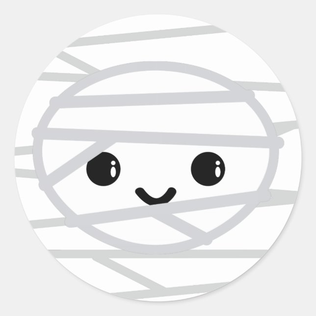 Kawaii Mummy Stickers (Front)