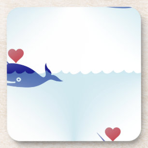 kawaii narwhal coaster