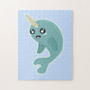 Kawaii Narwhal Jigsaw Puzzle