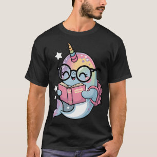 Kawaii Narwhal School Narwhal Sea Unicorns T-Shirt