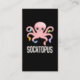 Kawaii Octopus Cute Kraken Sea Animal Lover Business Card