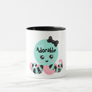 Kawaii Octopus Design Mug