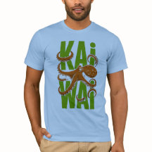 Kawaii Octopus Japanese Style Illustrated T-Shirt