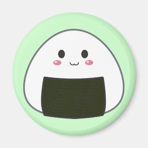 Kawaii "Onigiri" Rice Ball Magnet