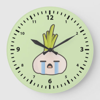 Kawaii Onion Large Clock