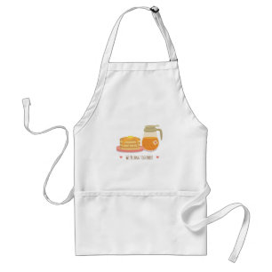 Kawaii Pancake and Maple Syrup Breakfast Apron