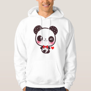 Kawaii panda hoodie
