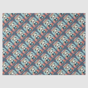 Kawaii Panda Pajama Party Cosy Sleepover Aesthetic Tissue Paper