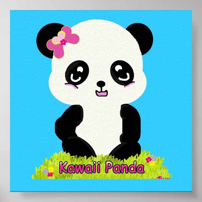 Kawaii Panda Print (Front)