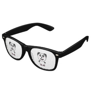 Kawaii Panda Retro Sunglasses