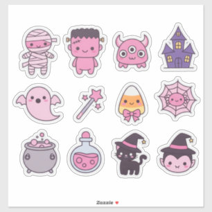 Kawaii Pastel Monster Squad Sticker Pack