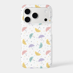 Kawaii Pastel Umbrella Pattern 