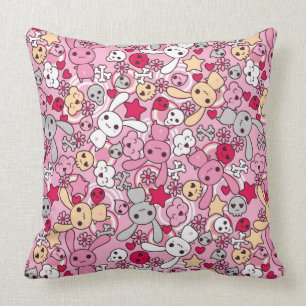 Kawaii pattern cushion