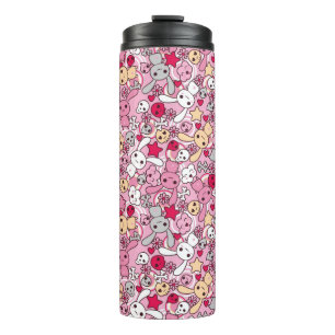 Kawaii pattern thermal tumbler