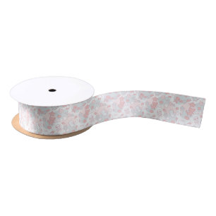kawaii pattern with doodle satin ribbon