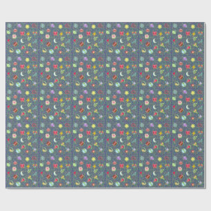  kawaii pattern  wrapping paper