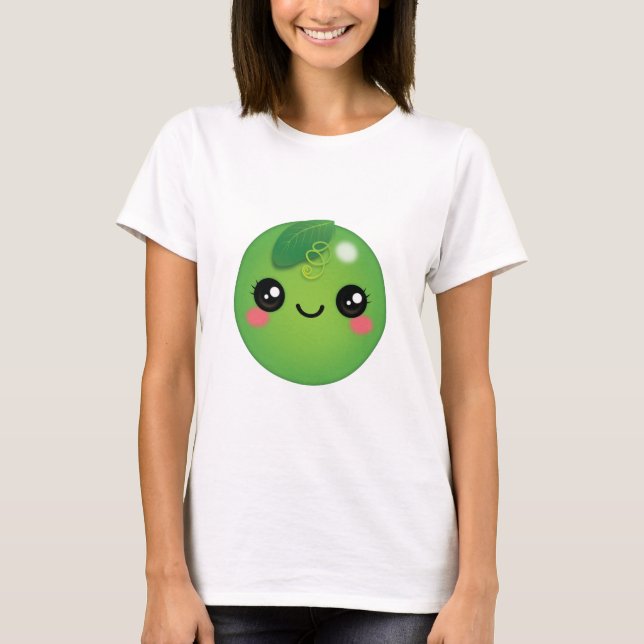 Kawaii Pea T-Shirt (Front)
