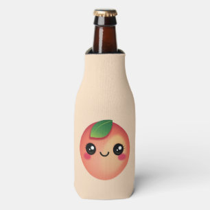 Kawaii Peach Bottle Cooler