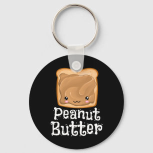 Kawaii Peanut Butter Jelly Pndj Halloween Matching Key Ring