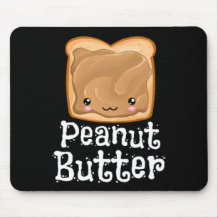 Kawaii Peanut Butter Jelly Pndj Halloween Matching Mouse Pad