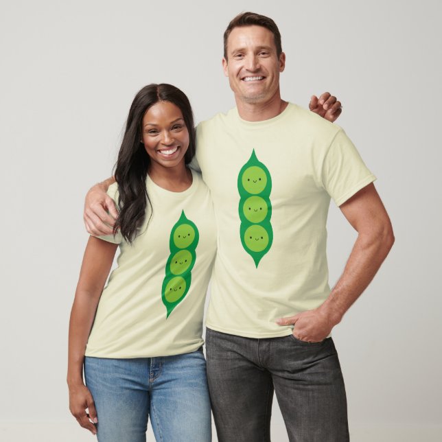 Kawaii Peas in a Pod T-Shirt (Unisex)