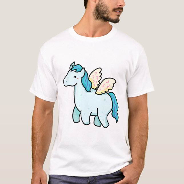 Kawaii Pegasus T-Shirt (Front)