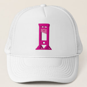 Kawaii Pink Guillotine trucker hat