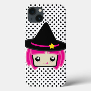 Kawaii Pink Haired Witch iPad Air Case