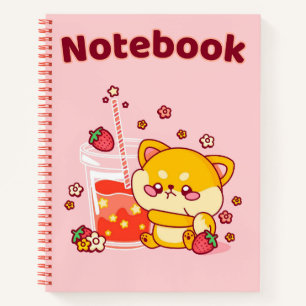 kawaii pink 🧡💗✨ notebook