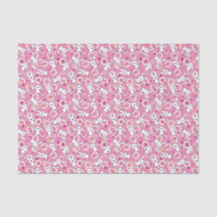 kawaii pink pattern tissue paper
