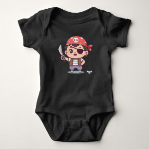 Kawaii Pirate Be Baby Bodysuit