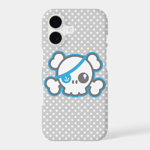 Kawaii Pirate Skull iPhone Case