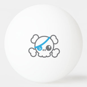 Kawaii Pirate Skull Ping Pong Balls
