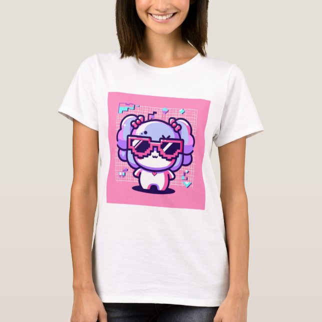 Kawaii Pixel Pal T-Shirt (Front)