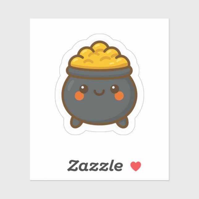 Kawaii Pot of Gold (Sheet)