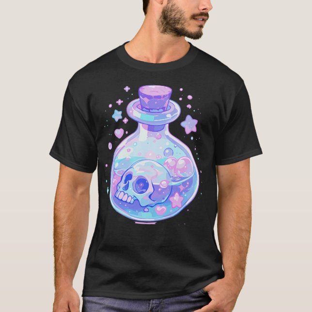 Kawaii Potion Bottle T-Shirt (Front)